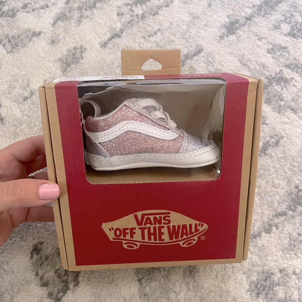 Vans Old School crib shoes - Baby girl